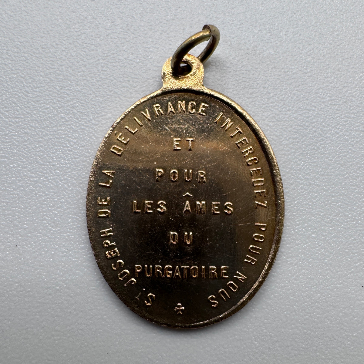 Medaille religieuse ancienne « Saint Joseph »