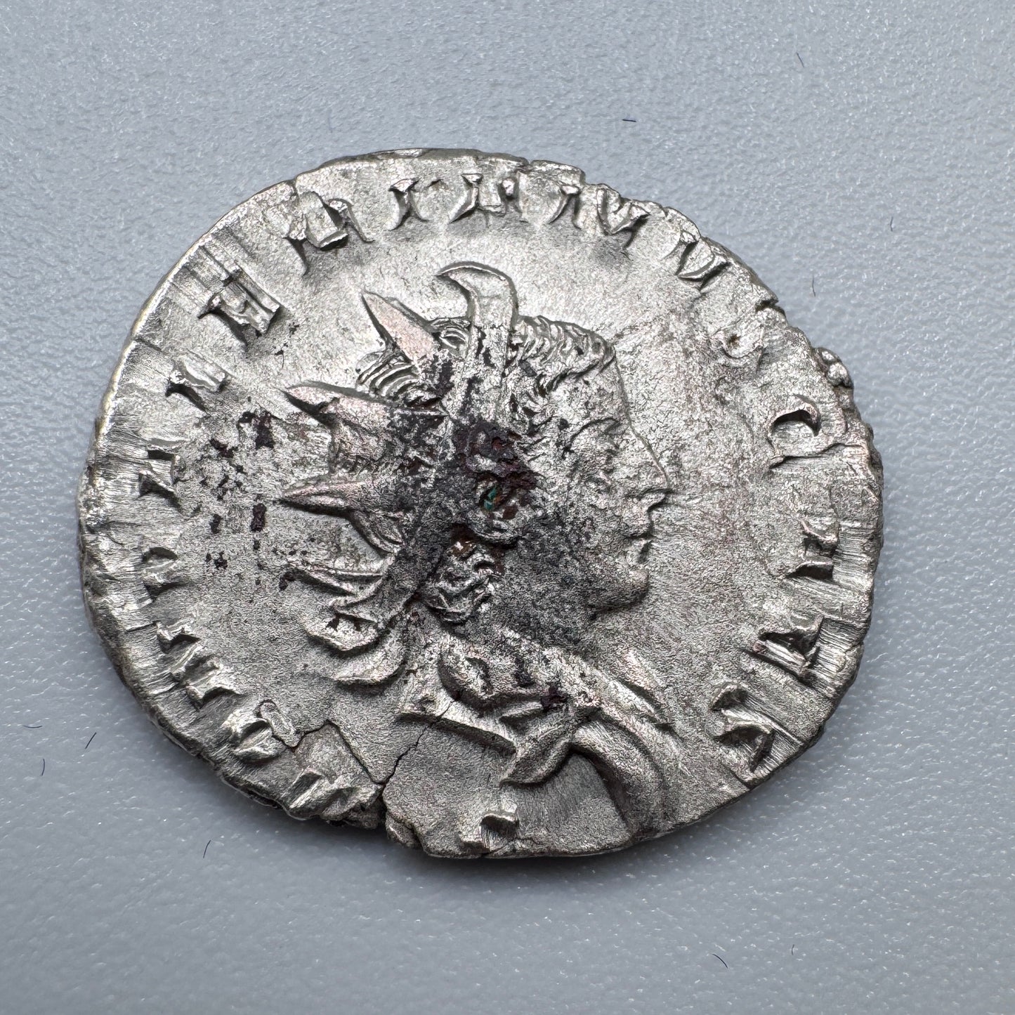 Monnaie  romaine ancienne antoninien billon - Prince Valérien II
