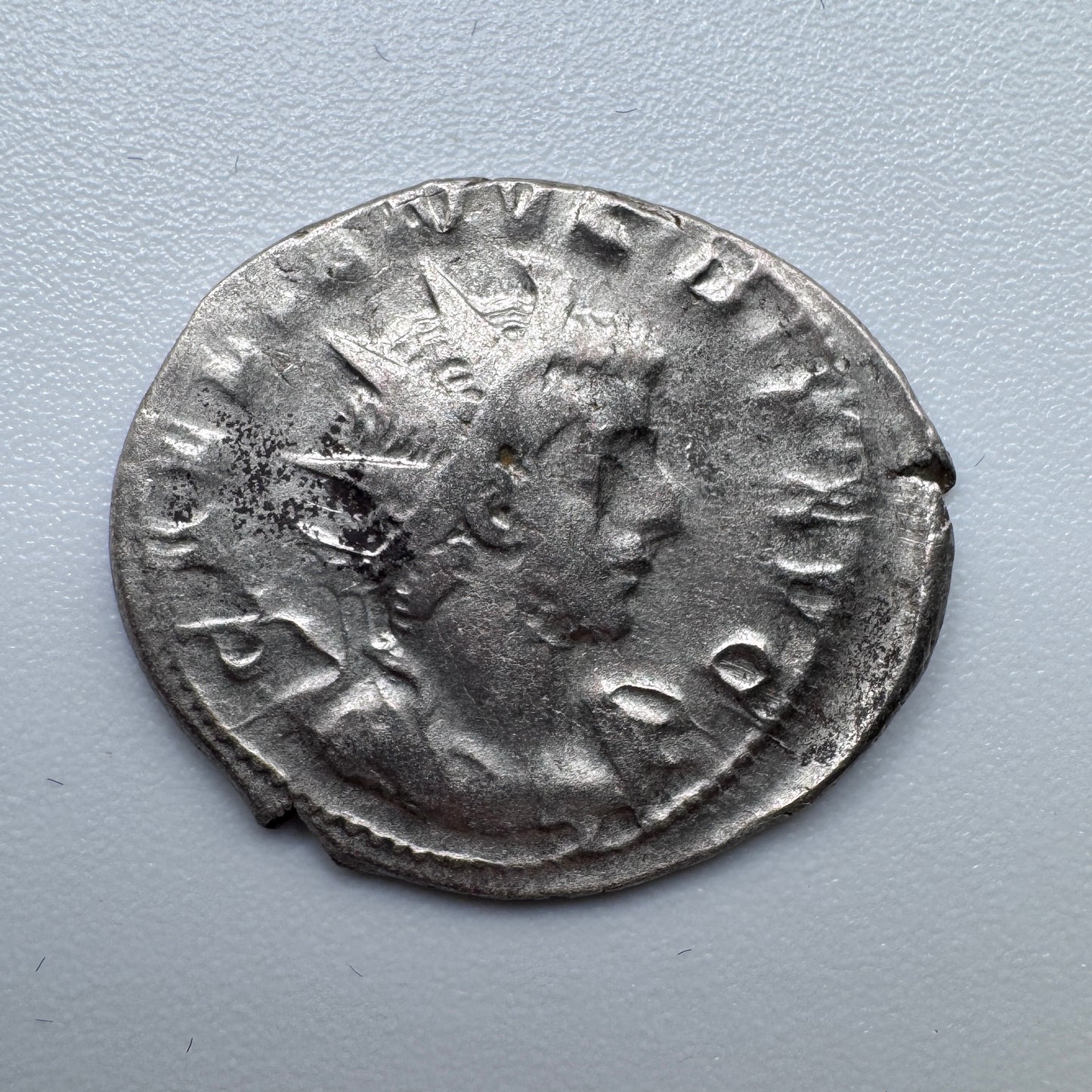 Monnaie  romaine ancienne antoninien billon - empereur Gallien