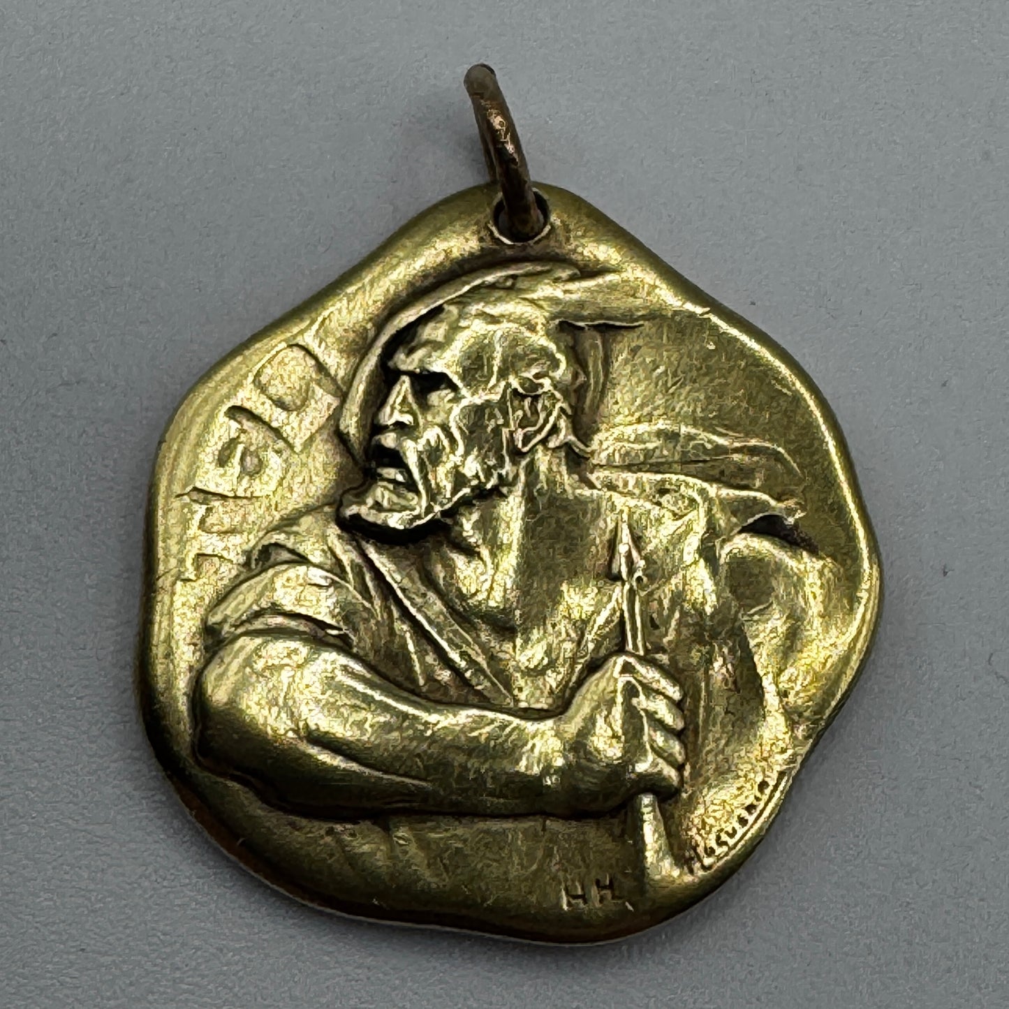 Médaille ancienne « Noël sous les armes 1914 - Guillaume Tell »