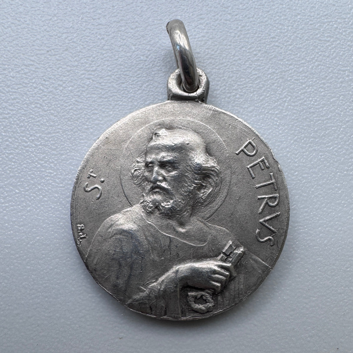 Medaille religieuse ancienne « Saint Pierre »