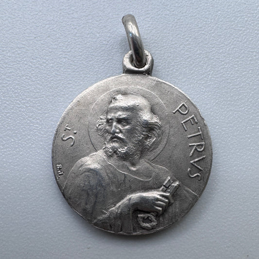 Medaille religieuse ancienne « Saint Pierre »