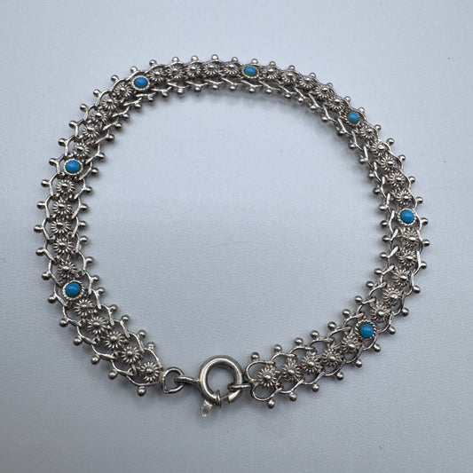 Bracelet Vintage en argent massif