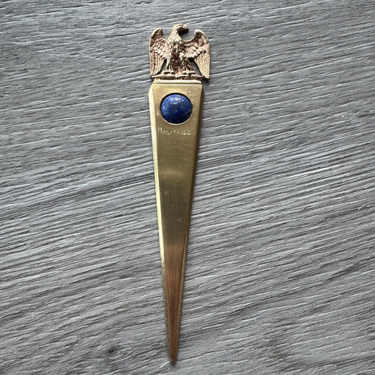 Coupe papier ancien en bronze - aigle Napoléon III