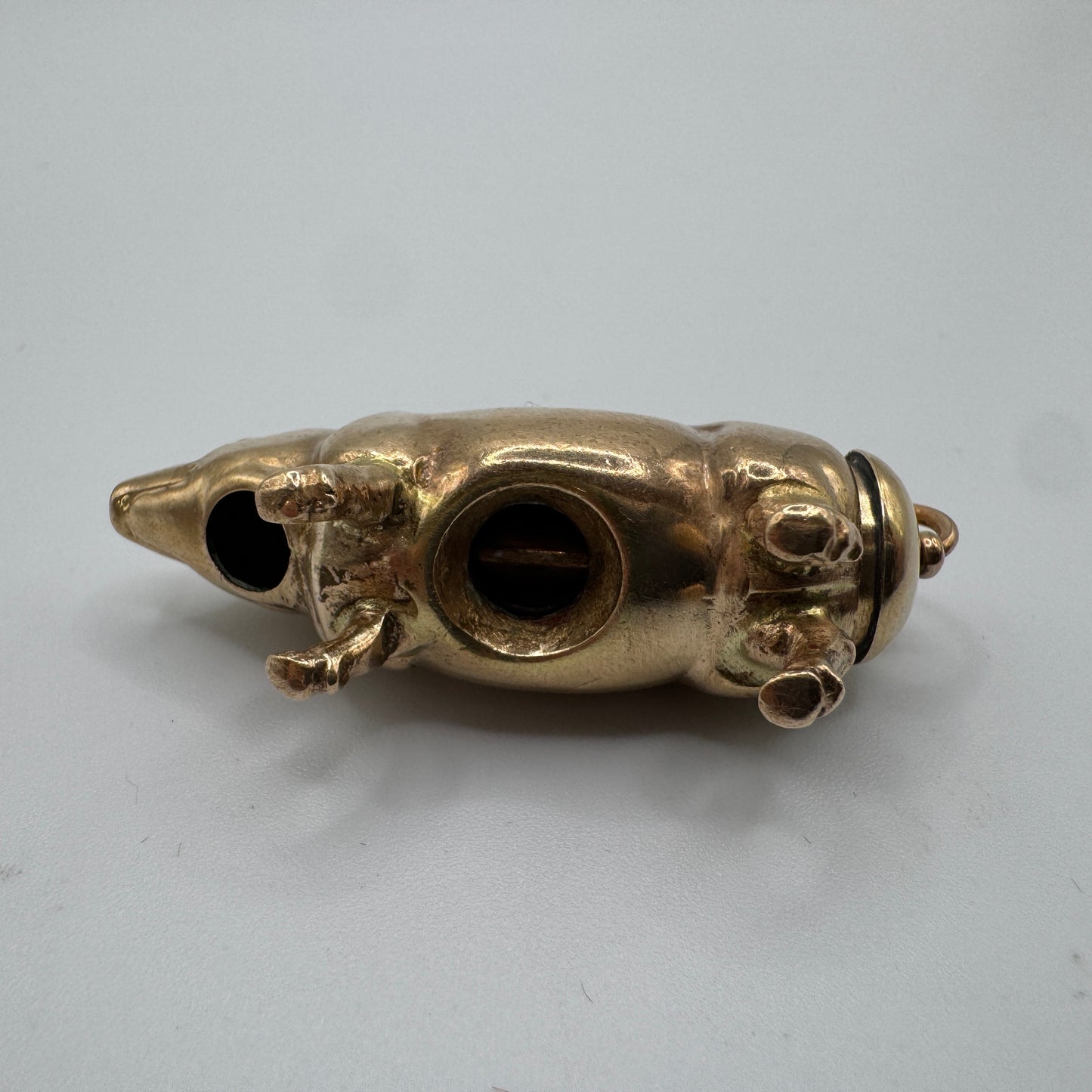Coupe cigare ancien - curiosité - cochon à système