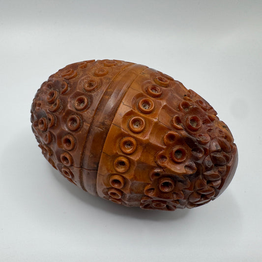 Écrin à Chapelet ancien en Corozo