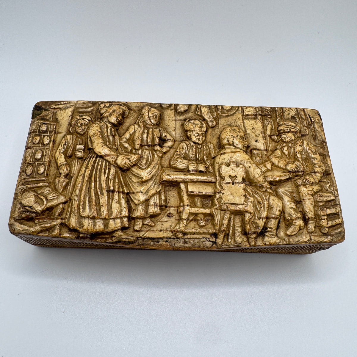 Tabatière de table ancienne début XIXe - Hollande
