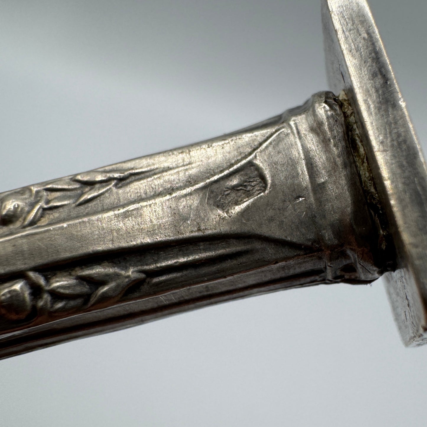 Cachet Sceau ancien Argent fourré