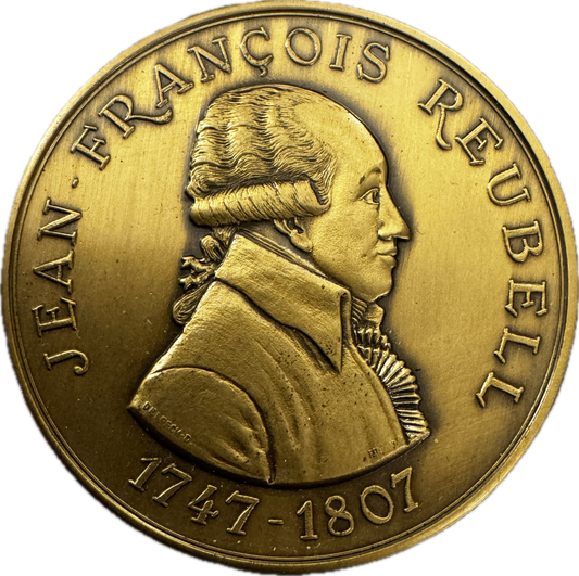 Médaille artistique en bronze « Jean Francois Reubell - Président de l’assemblée Nationale »