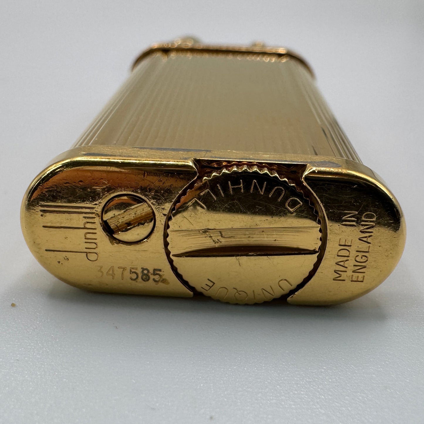 Briquet ancien DUNHILL - plaque or