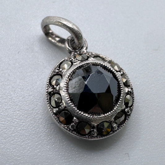 Petit Pendentif ancien Art Deco - argent massif