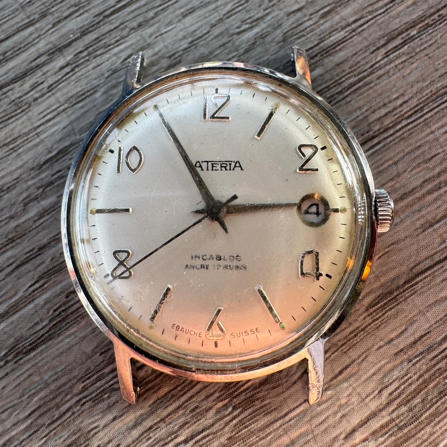 Montre bracelet mécanique ancienne ATERIA