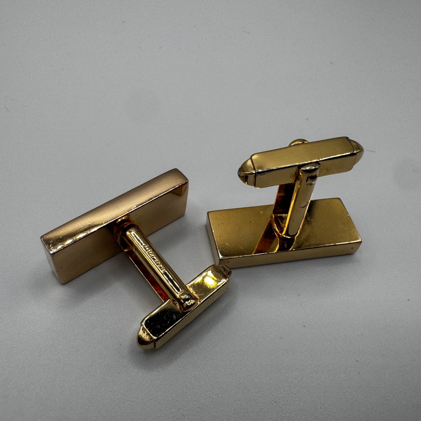 Boutons de manchettes Pierre Balmain - plaqué or