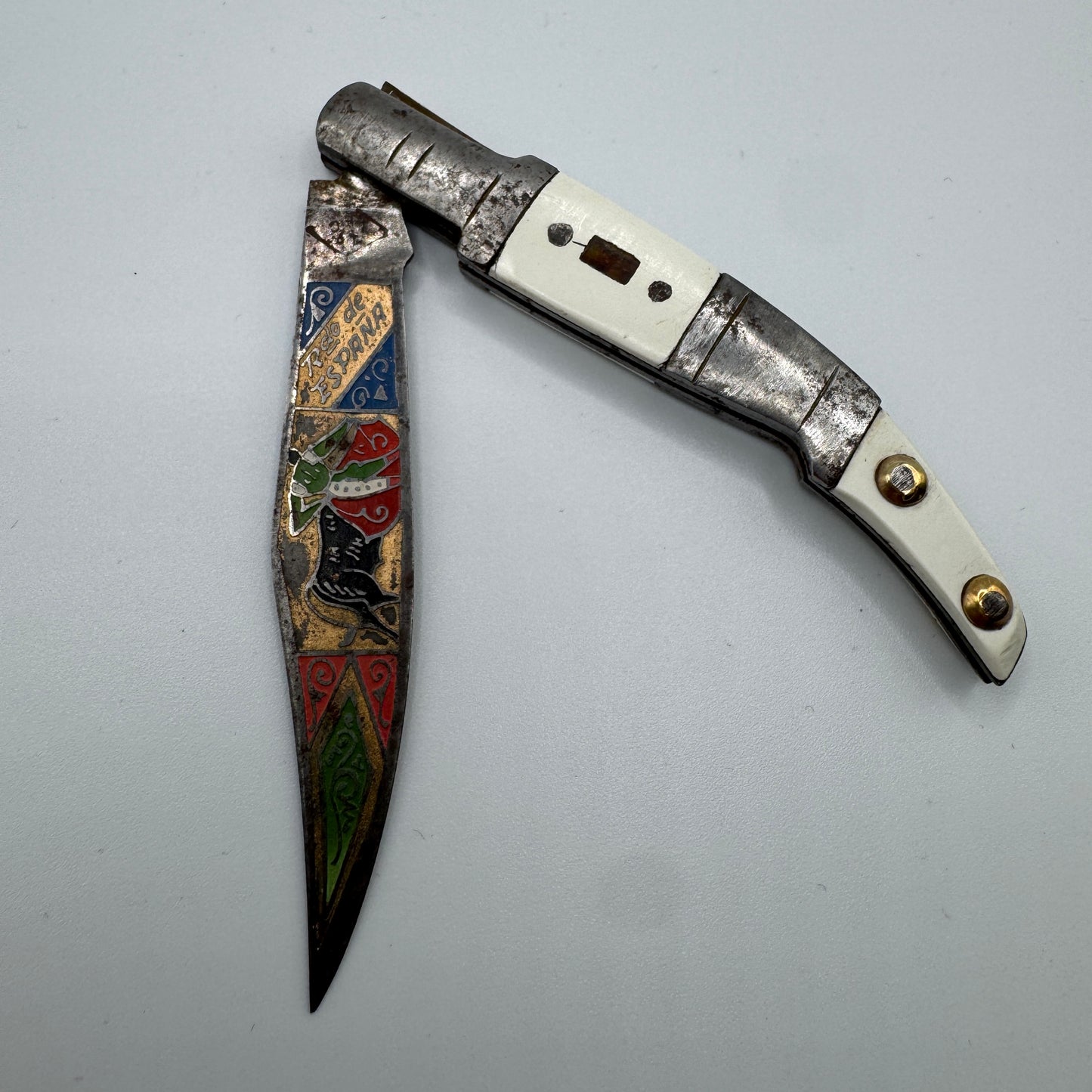 Couteau pliant ancien Albacete/Navaja - « toréador »