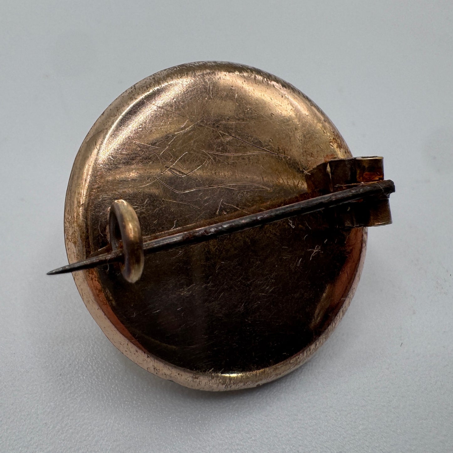 Broche ancienne vers 1900 - plaqué or