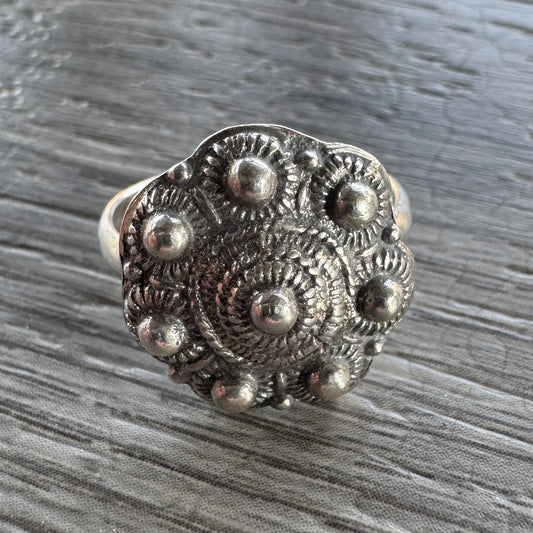 Bague ancien ethnique en argent