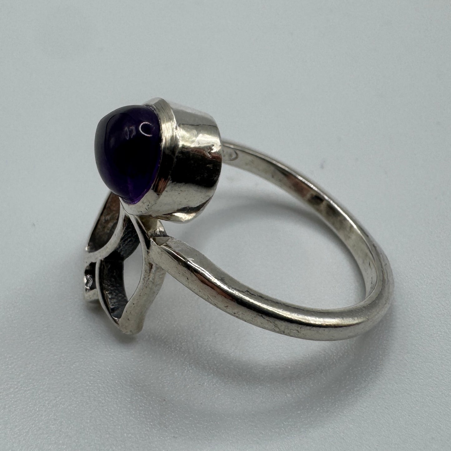 Bague en argent et pierre