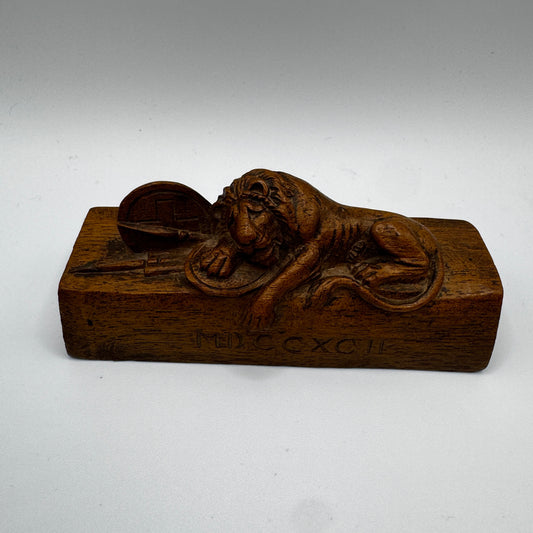 Artisanat XIXe « commémoration des gardes suisses - révolution 1792 »