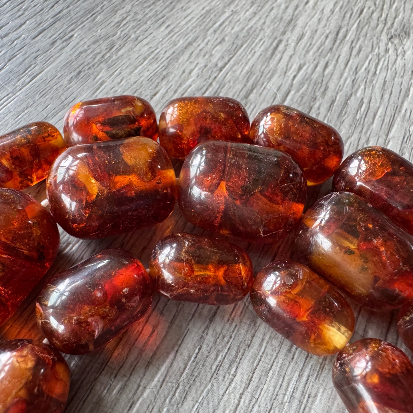 Grand Collier ancien en ambre