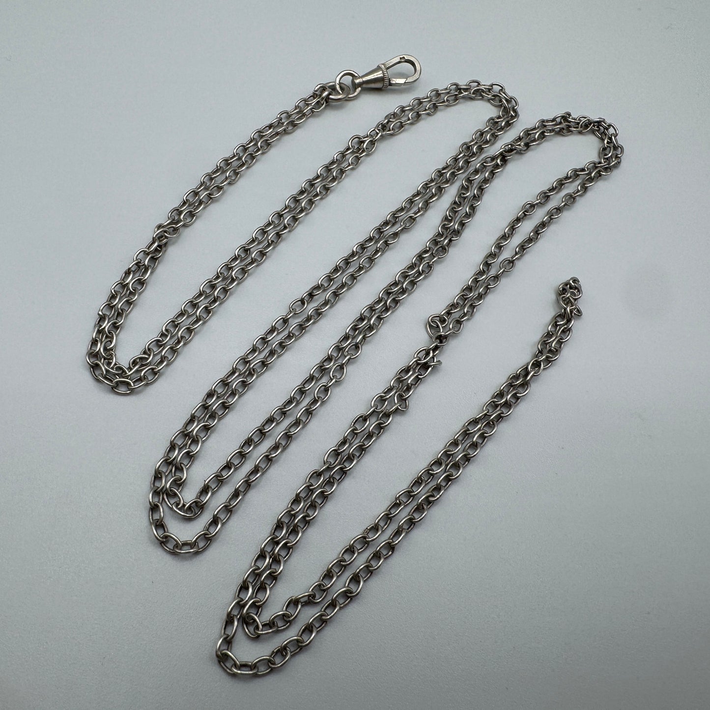 Sautoir ancien - Argent massif