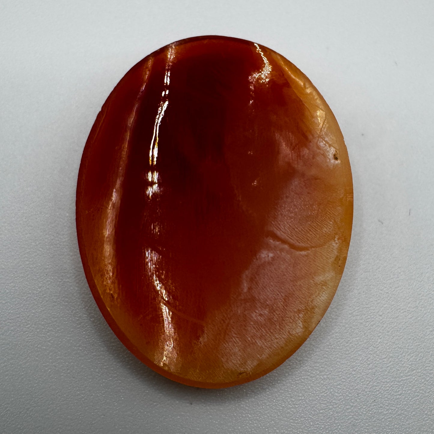 Superbe Camée ancien - coquillage sculpté