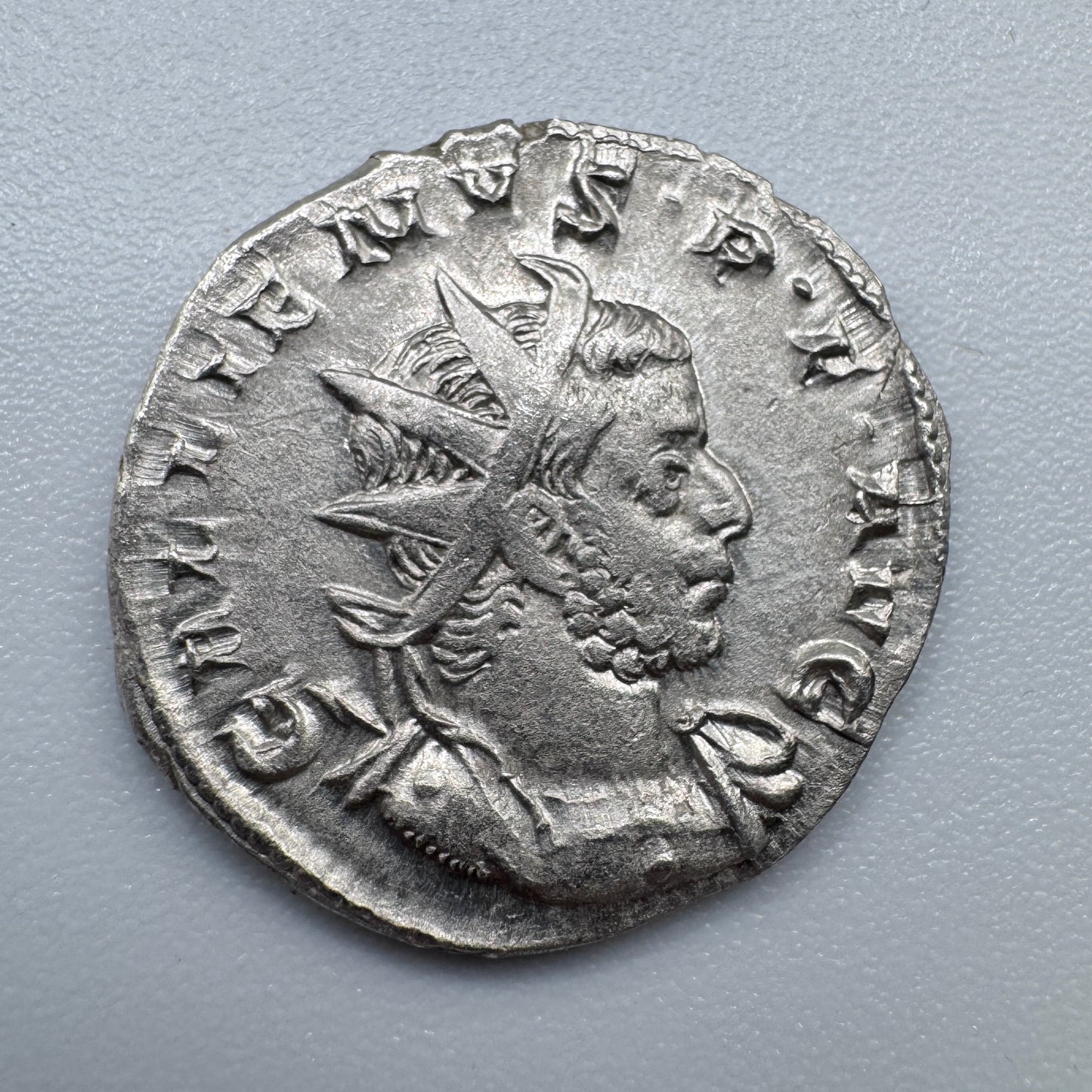 Monnaie  romaine ancienne antoninien billon - empereur Gallien