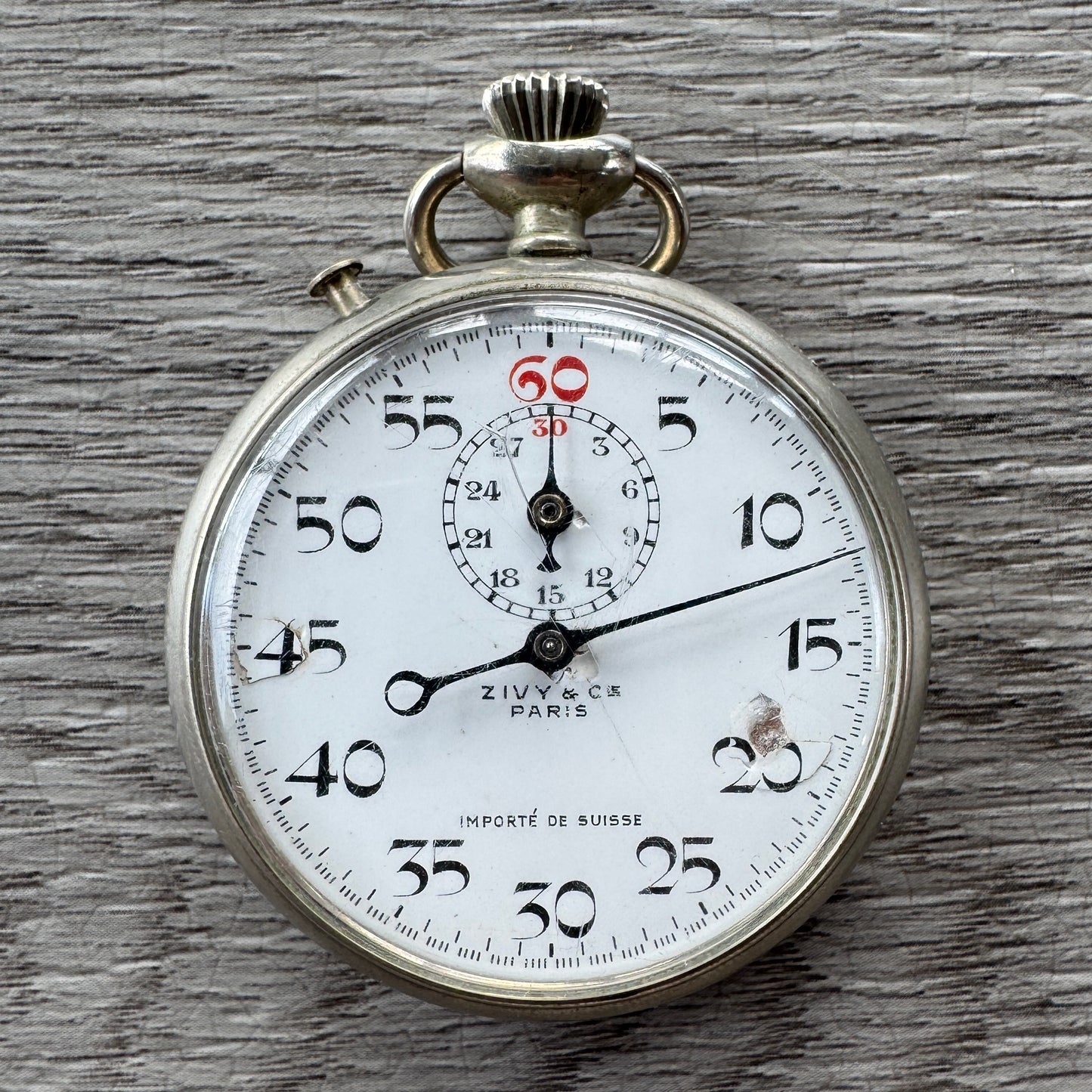 Chronomètre gousset Ancienne - Zivy & Cie à Paris