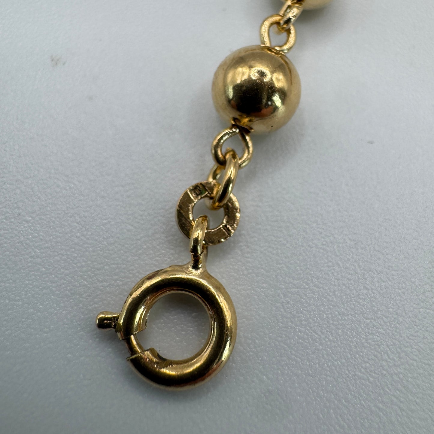 Collier vintage « perles » - plaqué or