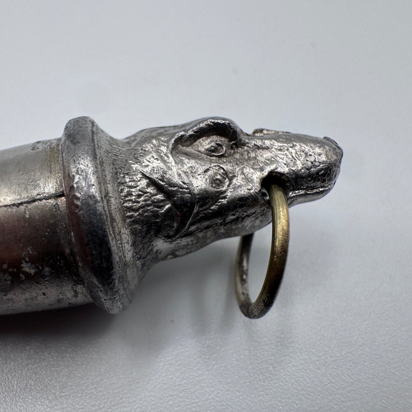 Rare Sifflet Ancien « tête de chien »