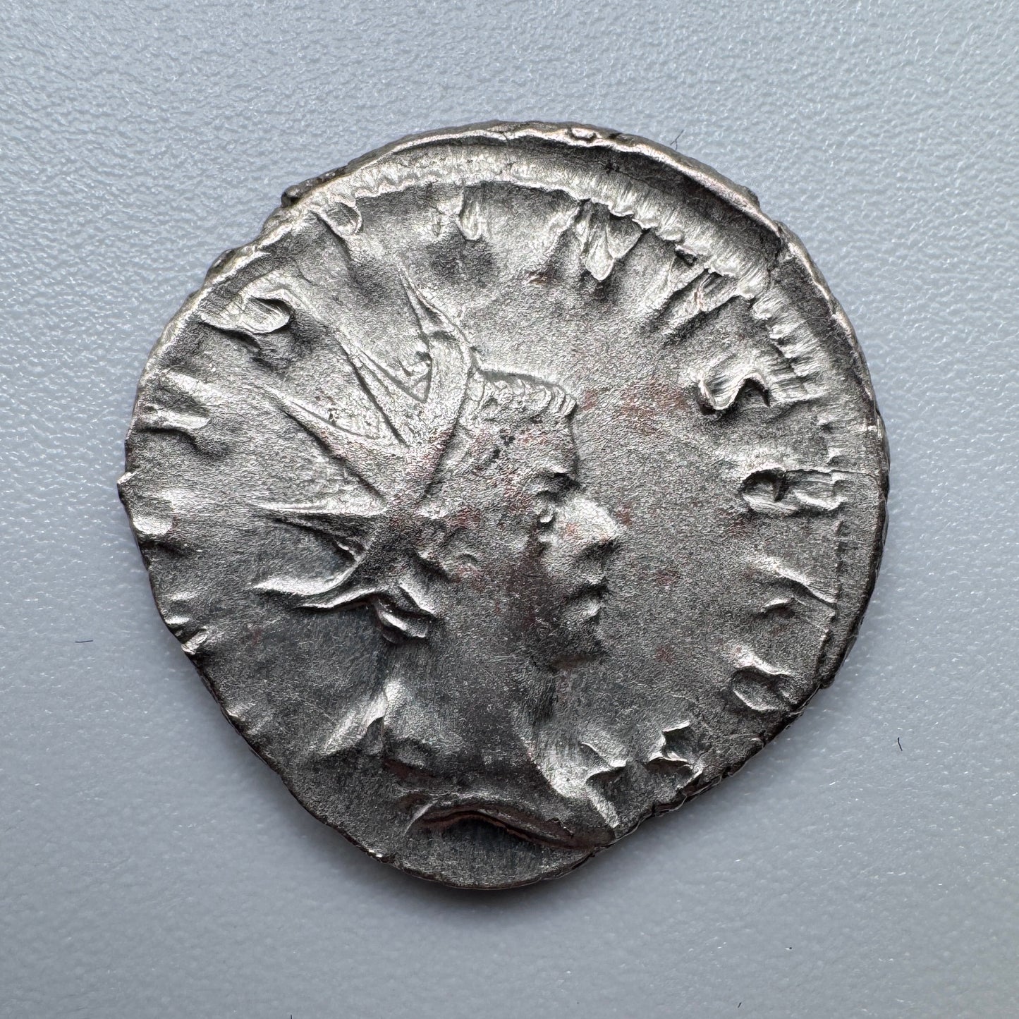 Monnaie  romaine ancienne antoninien billon - Prince Valérien