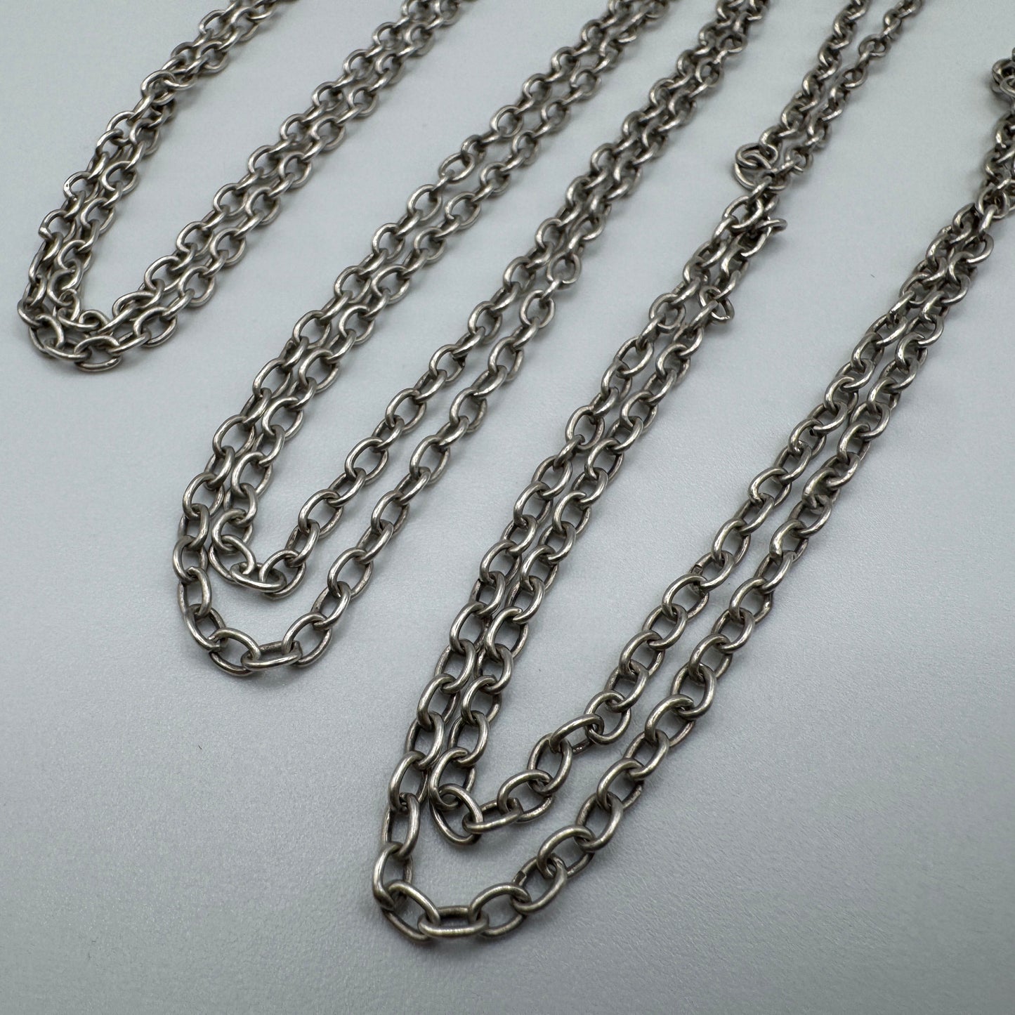 Sautoir ancien - Argent massif