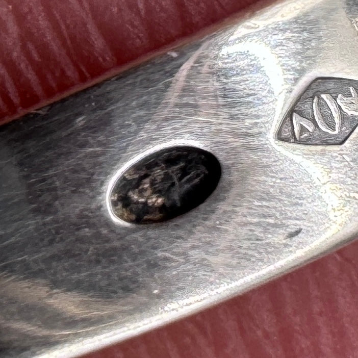 Superbe chevalière ancienne - argent et or