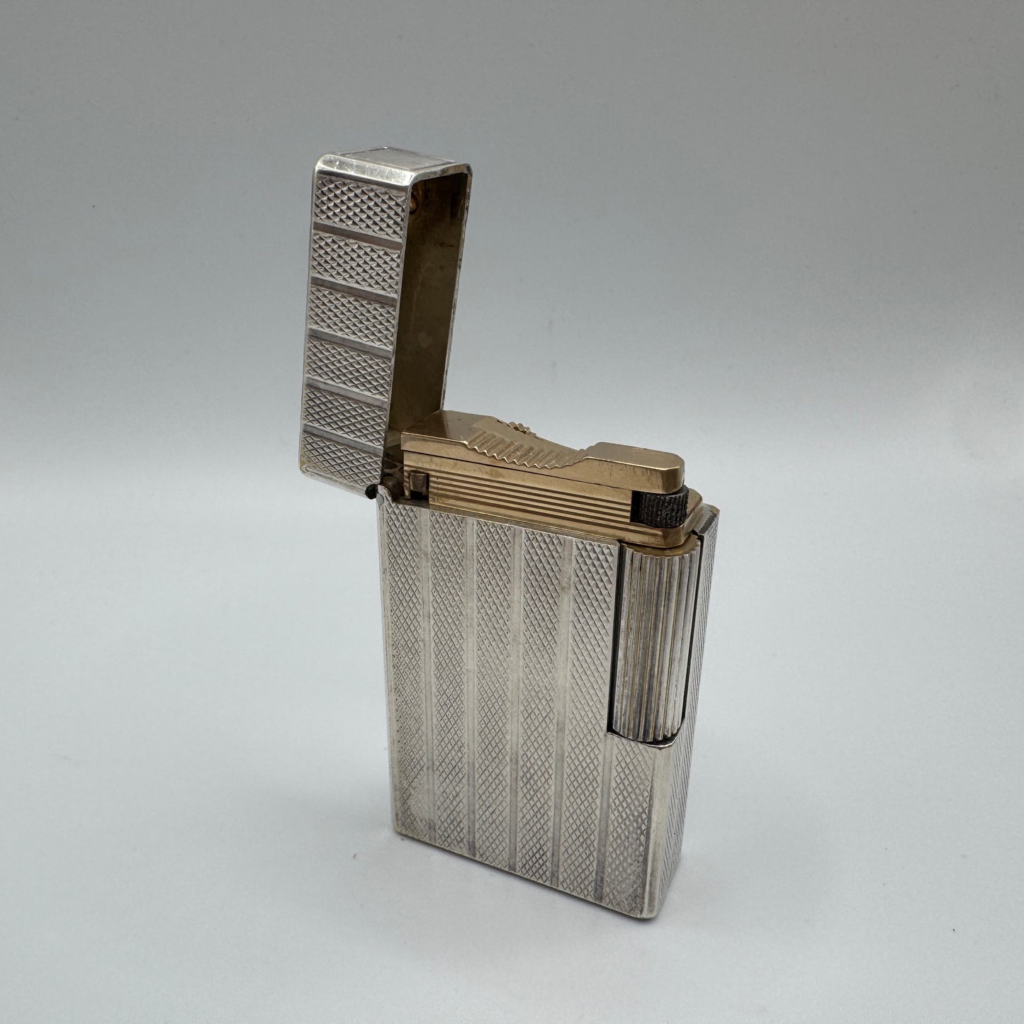 Briquet ancien DUPONT - Métal argenté