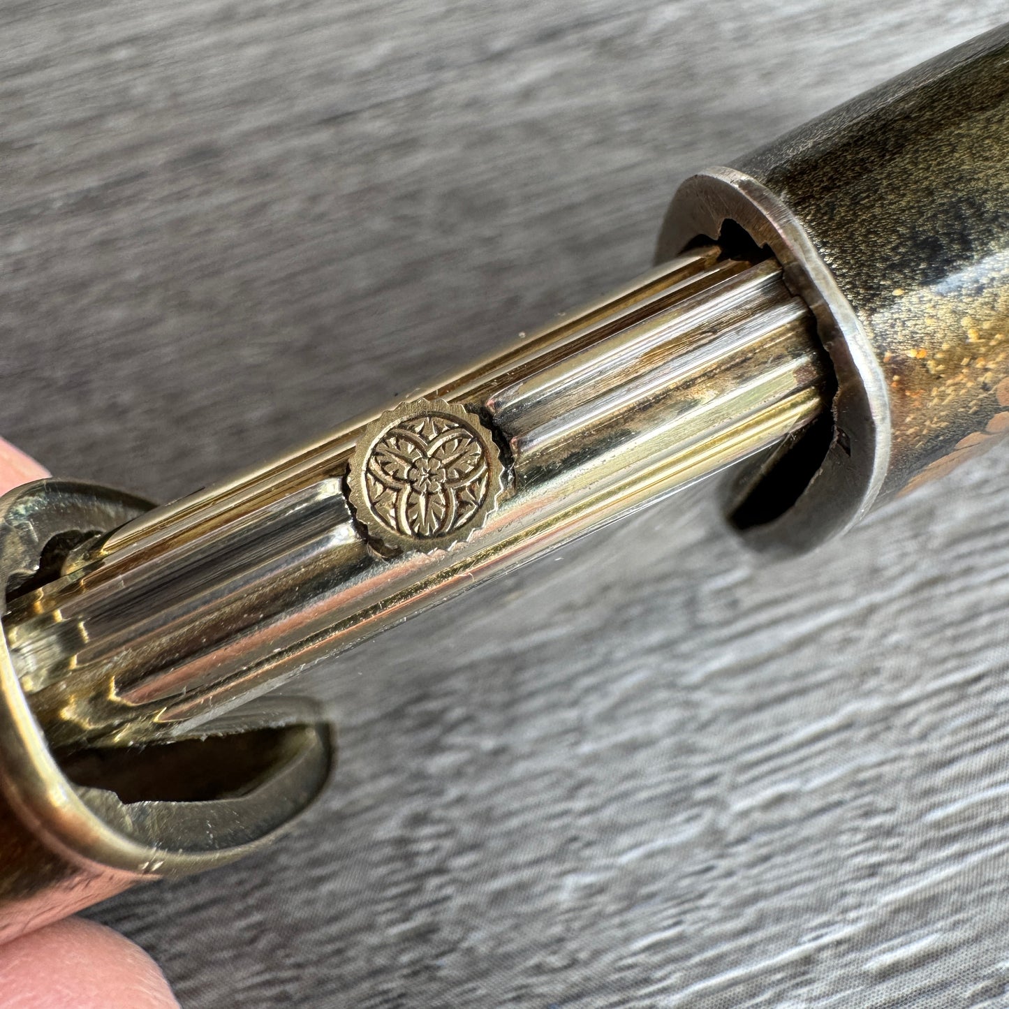 exceptionnelle montre ERMETO MOVADO pour DUNHILL - NAMIKI laque Maki-e décor aux Chrysanthème - vers 1920