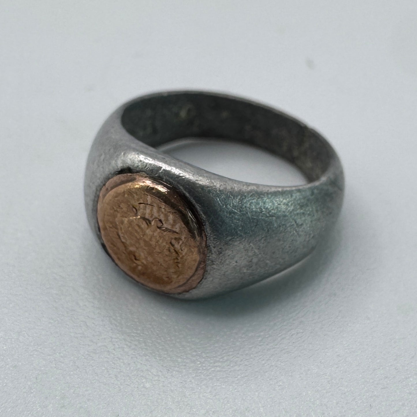 Bague miniature artisanat de tranchée 1914-1918