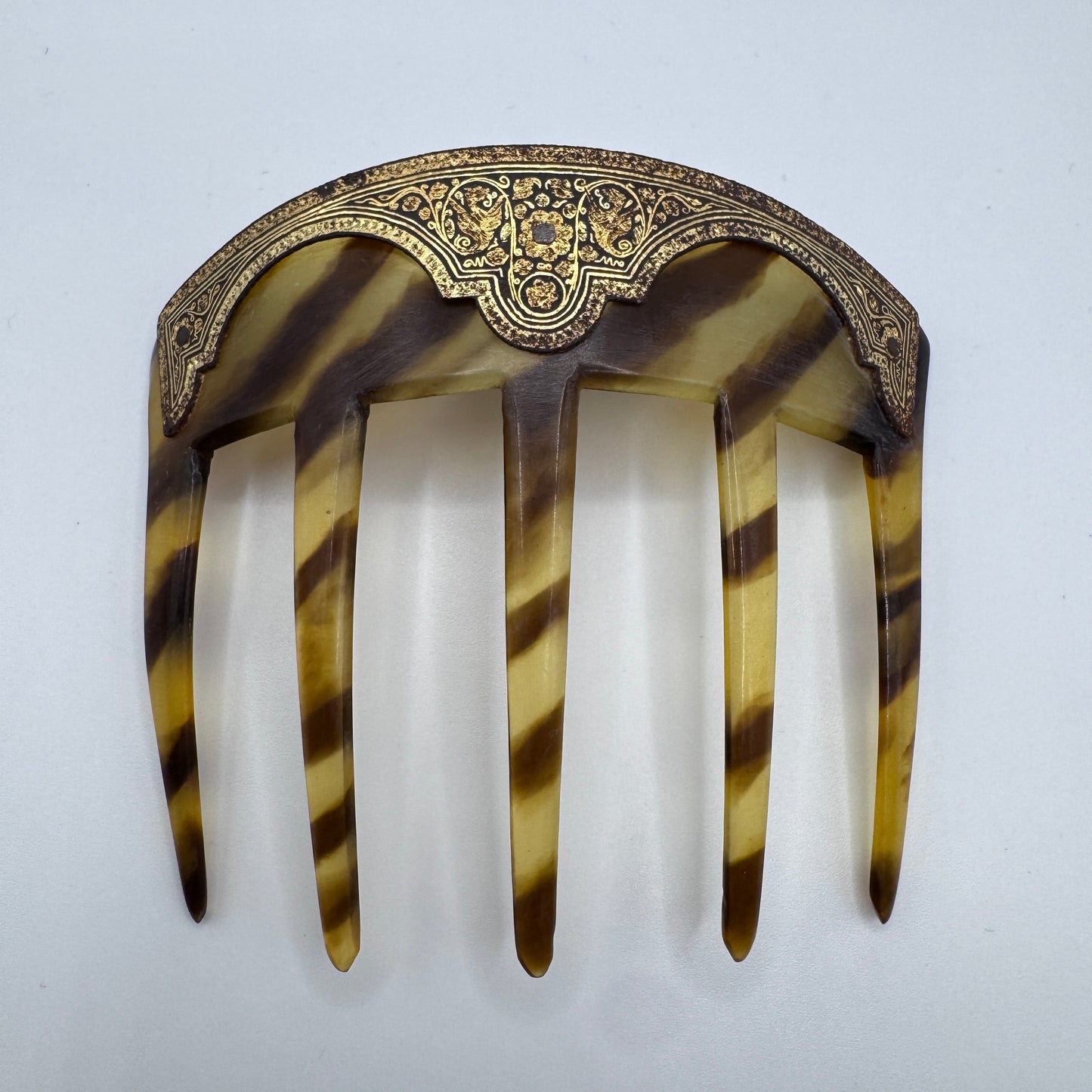 Peigne à cheveux art deco TOLÈDE - celluloïd