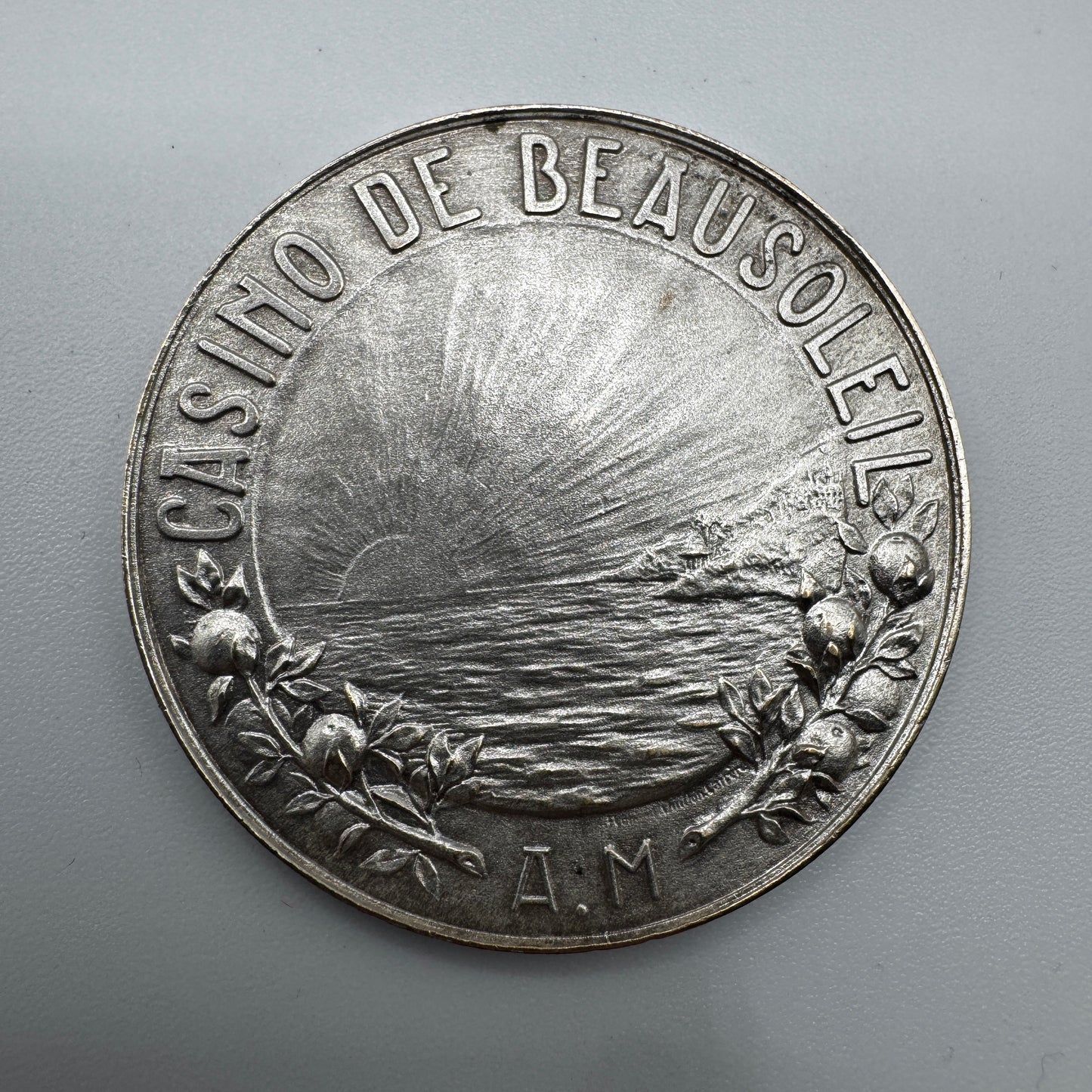 Jeton ancien « casino de Beau Soleil »