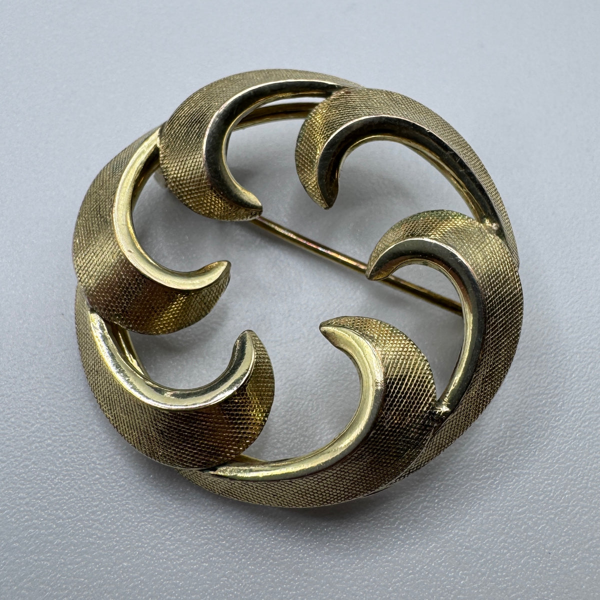 Broche vintage en Plaqué Or
