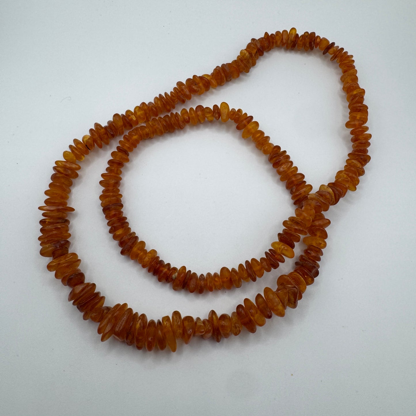 Collier vintage en ambre véritable