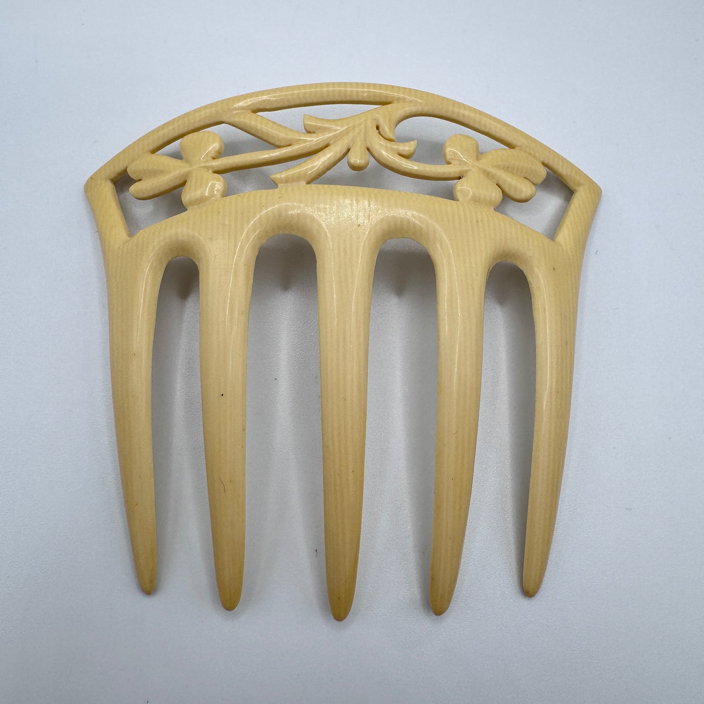 Peigne à cheveux art deco - celluloïd