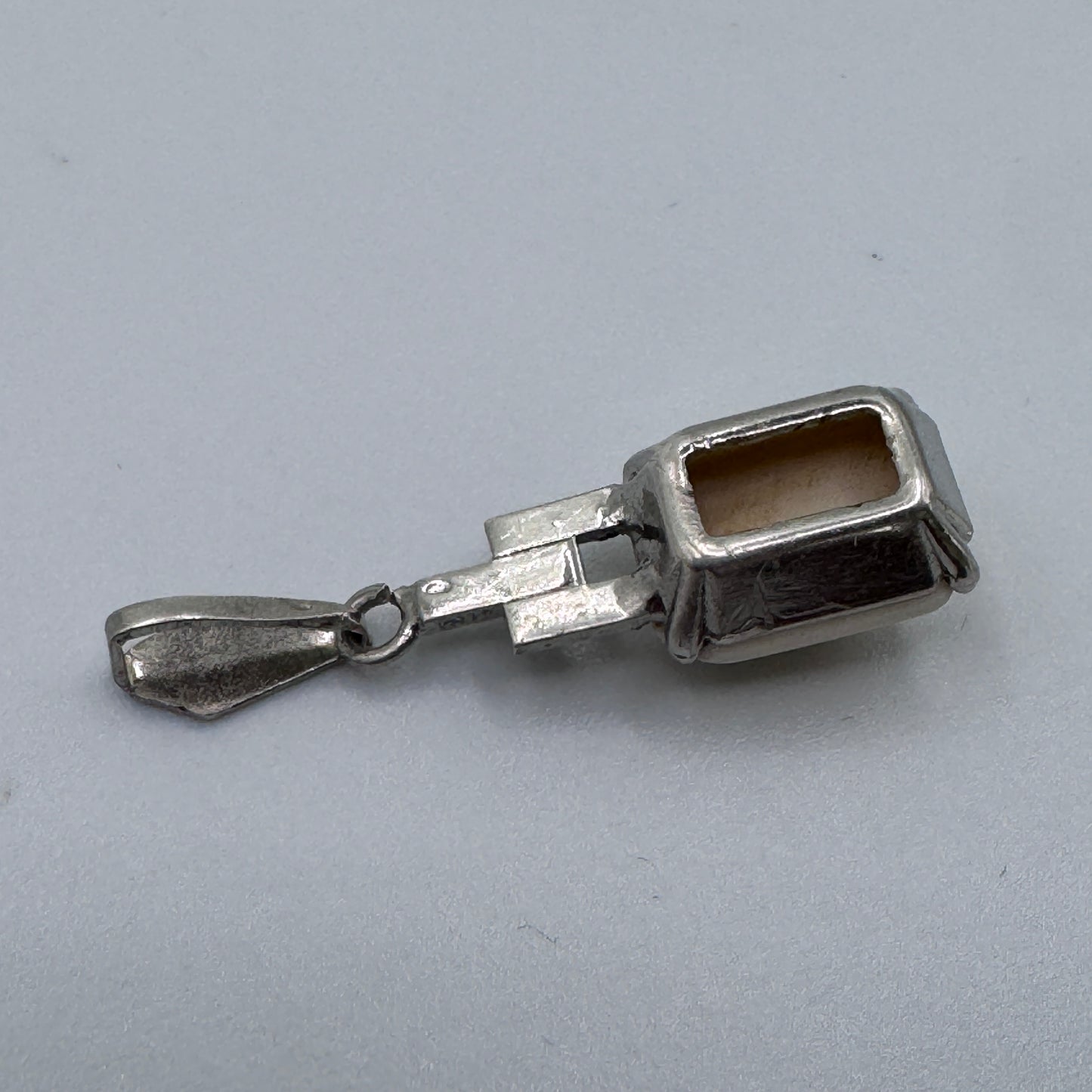 Petit Pendentif ancien Art Deco - argent massif