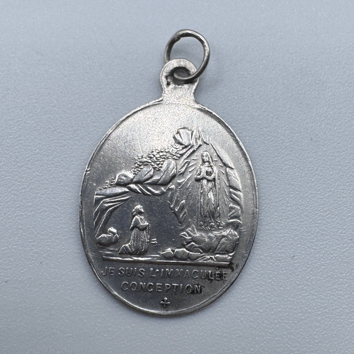 Medaille religieuse ancienne « miraculeuse » - argent