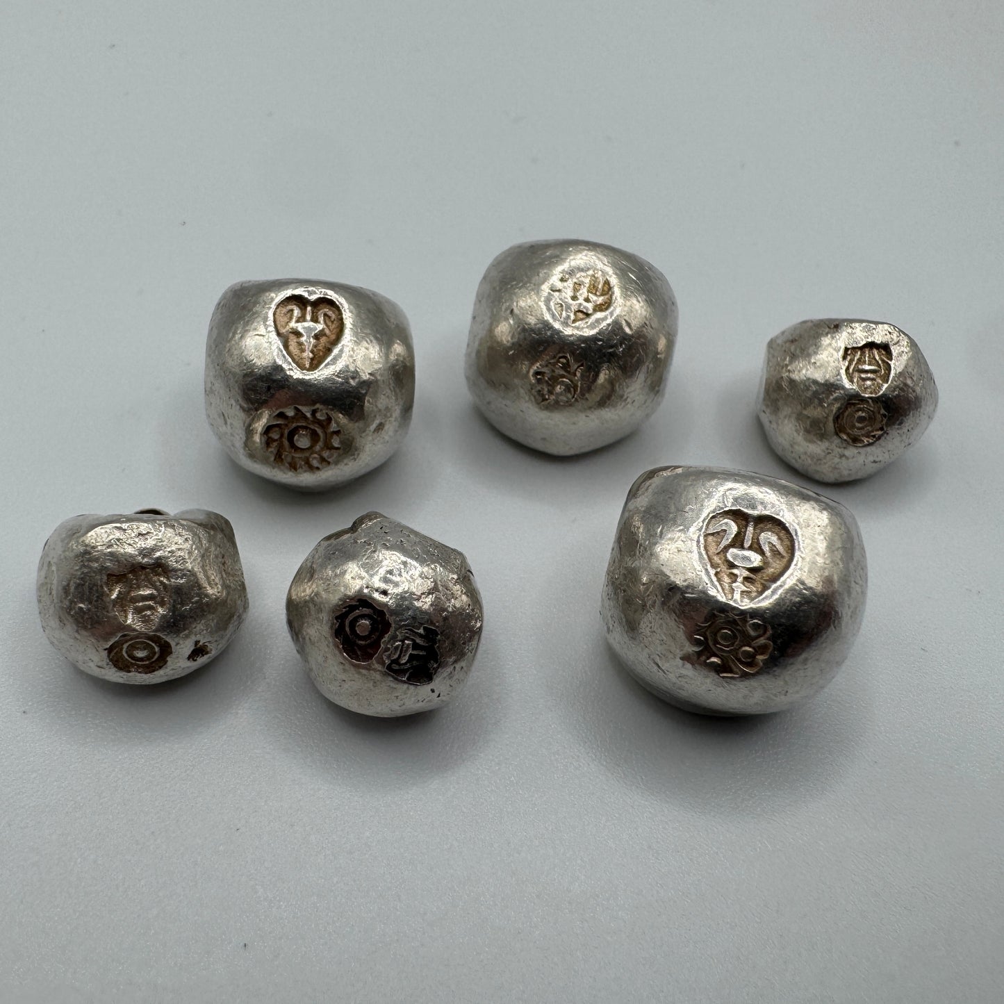 Lot monnaies Thaïlande - RAMA IV  bath en argent vers 1800
