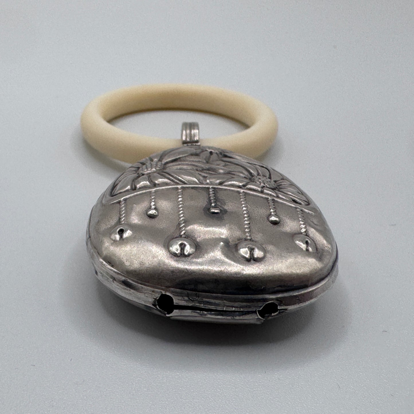 Hochet ancien en Argent - époque Art Déco