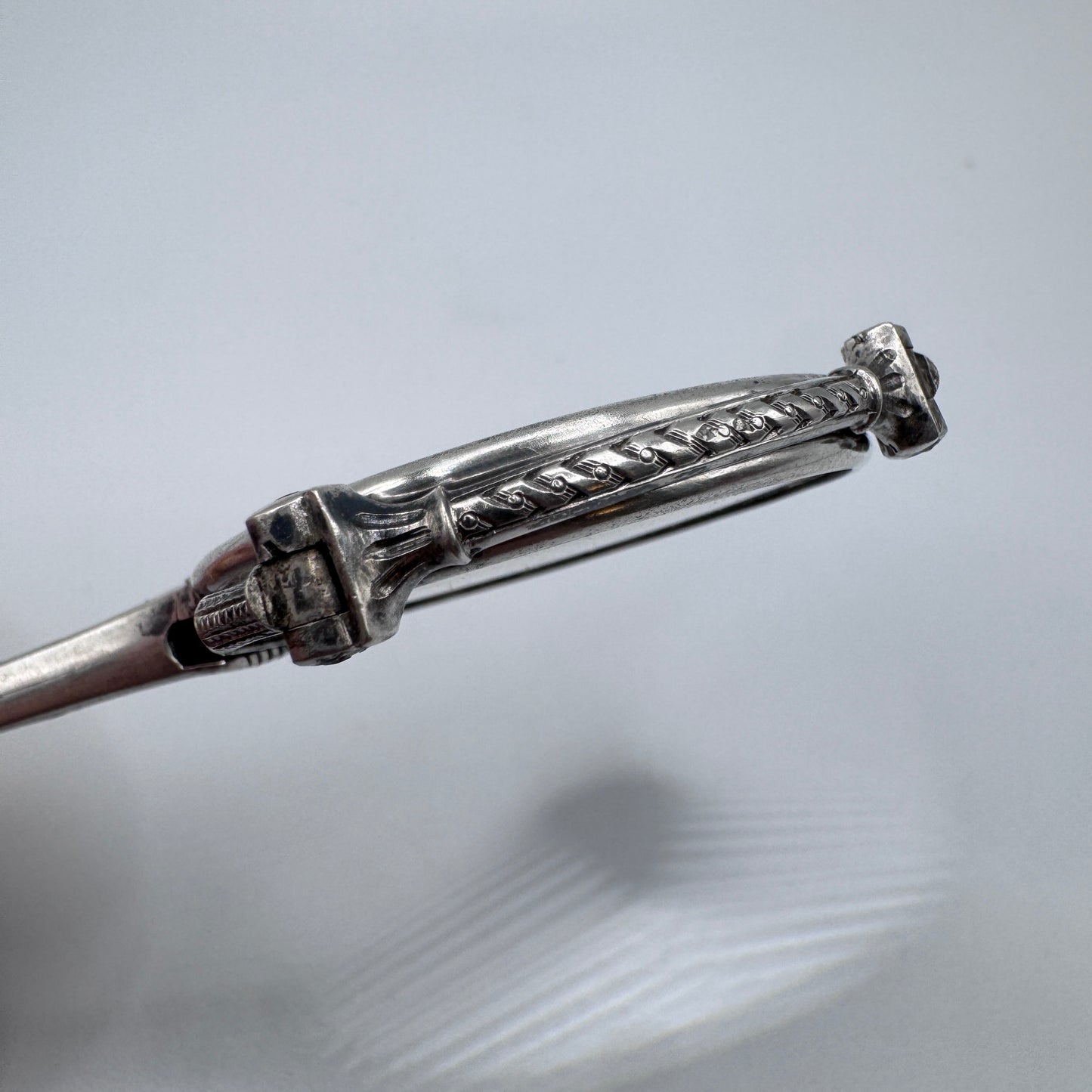 Superbe Paire de lorgnons anciens - argent massif