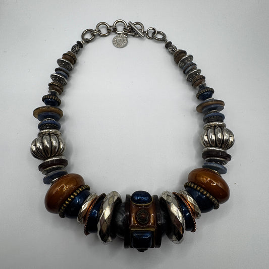 Superbe Collier vintage créateur RECTO VERSO