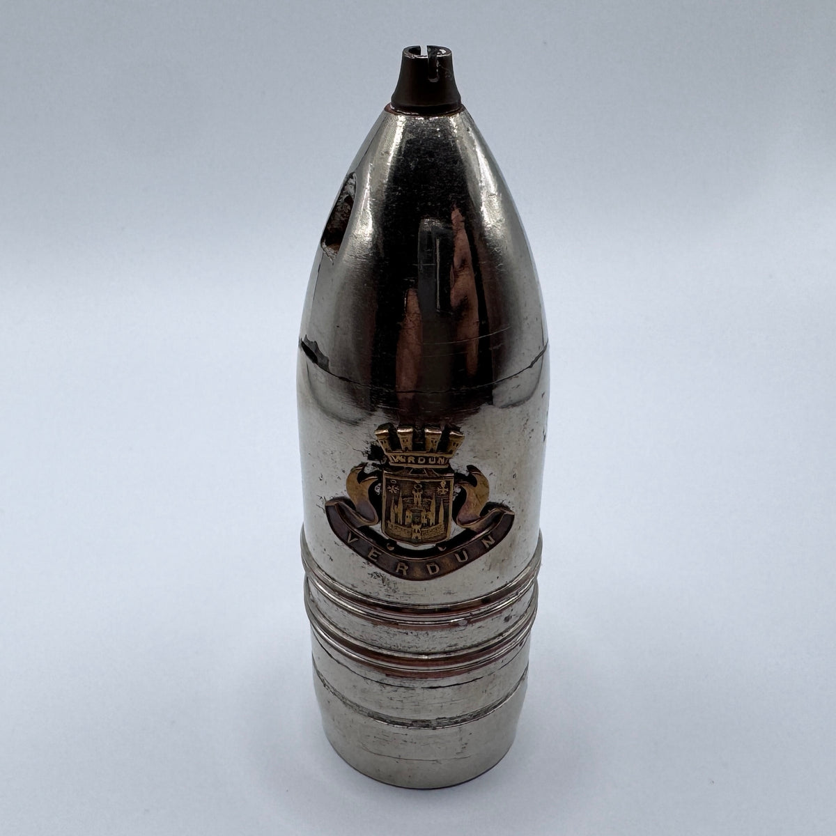 Artisanat de poilu 1914-1918 - presse papier « souvenir de Verdun »