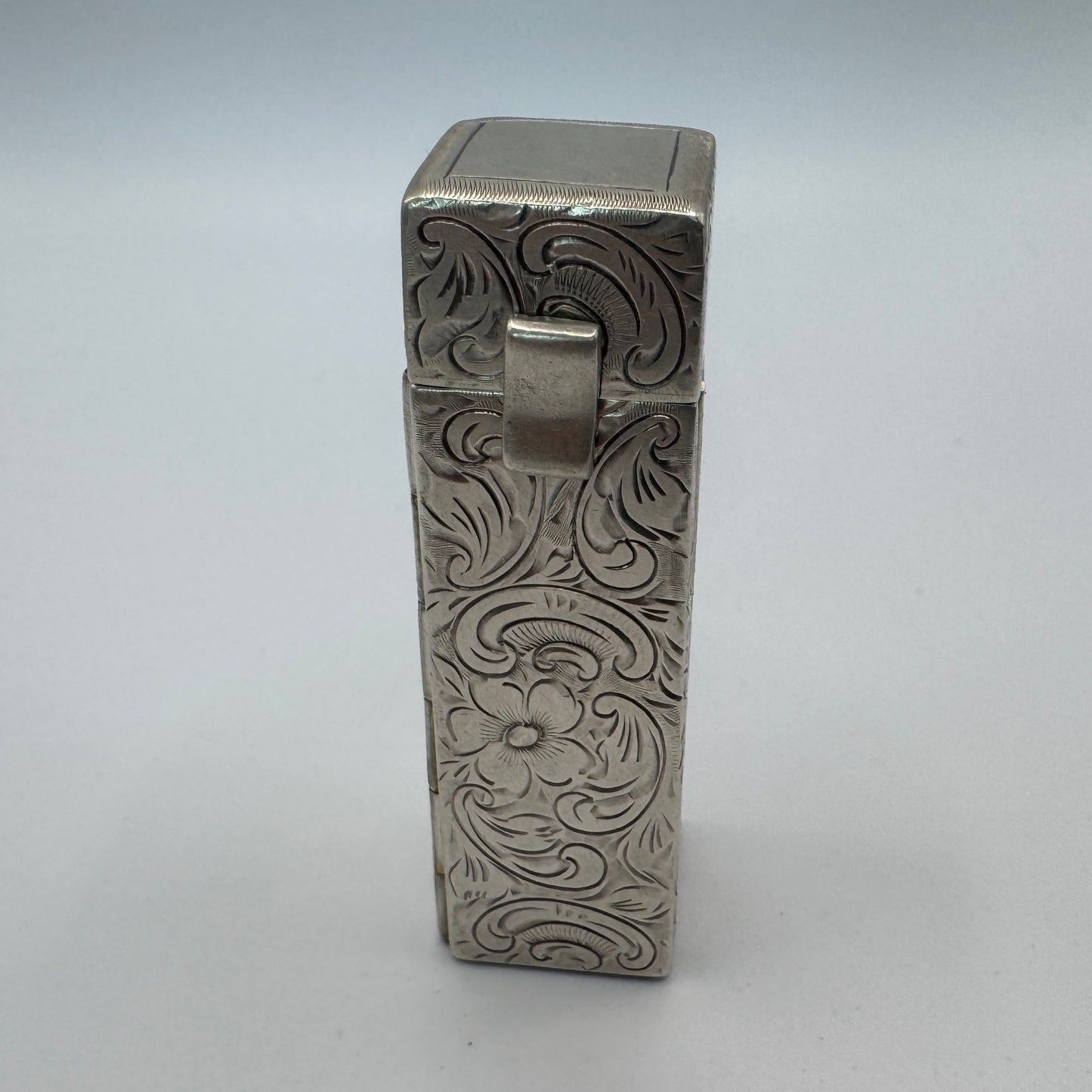 Porte-rouge à lèvres ancien- argent massif