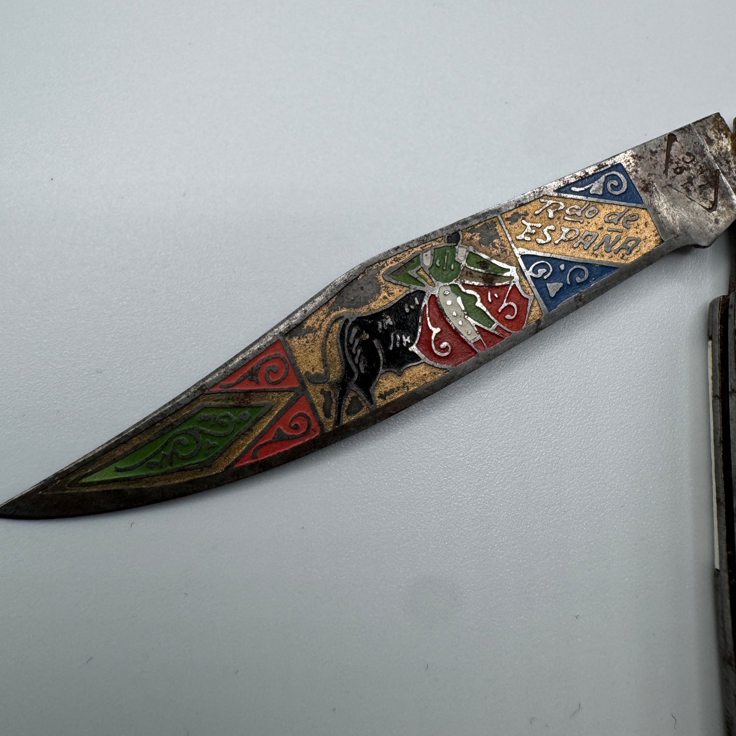 Couteau pliant ancien Albacete/Navaja - « toréador »