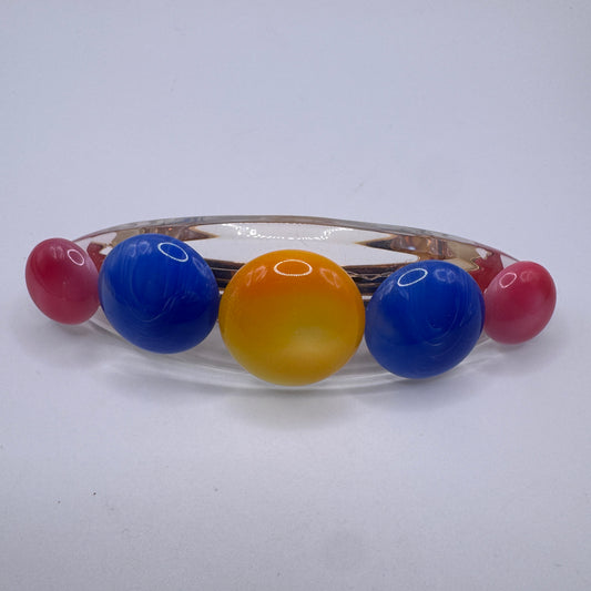 Barrette à cheveux vintage - multicolore